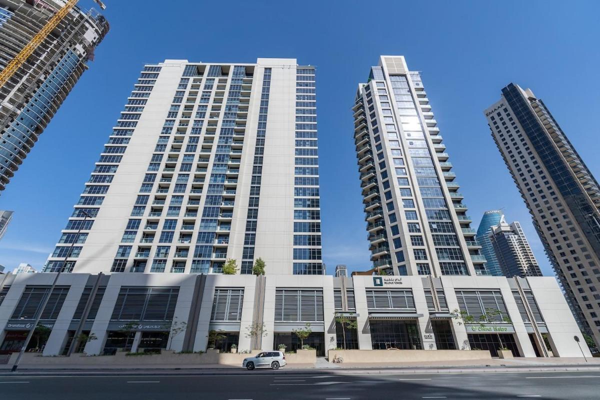 Cool 4-Bedroom Apartment With Burj Views At Bellevue Tower In Downtown Dubai Dış mekan fotoğraf